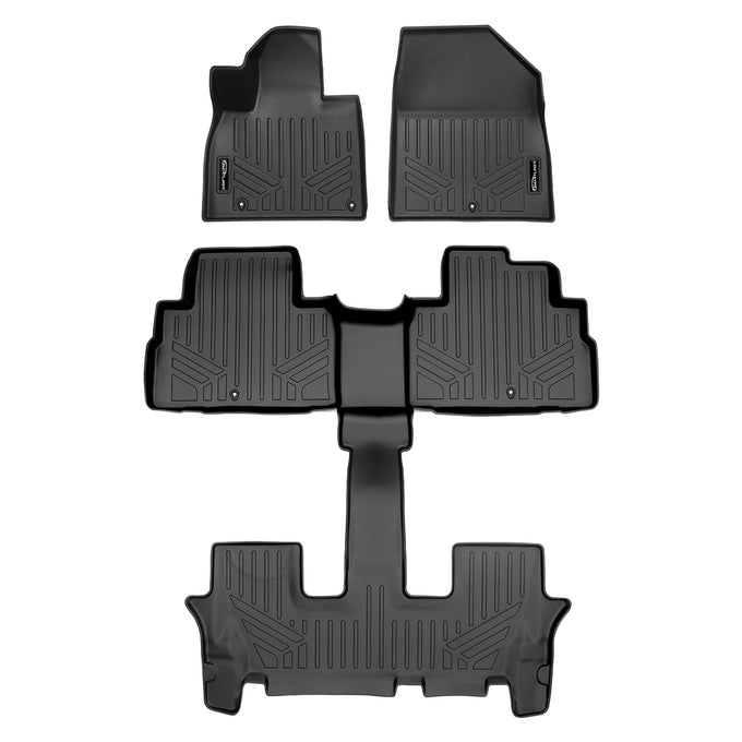 3 Row Floor Liner <br> 20-23 Kia Telluride