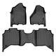 Floor Mats 2 Row Liner Set <br> 19-22 Ram 2500 Crew Cab19-22 Ram 3500 Crew Cab