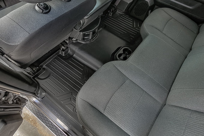 Floor Mats 2 Row Liner Set <br> 19-22 Ram 2500 Crew Cab19-22 Ram 3500 Crew Cab