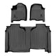 2 Row Floor Liner Set <br> 19¨C24 Chevy/GMC 1500¨C3500 HD Crew Cab
