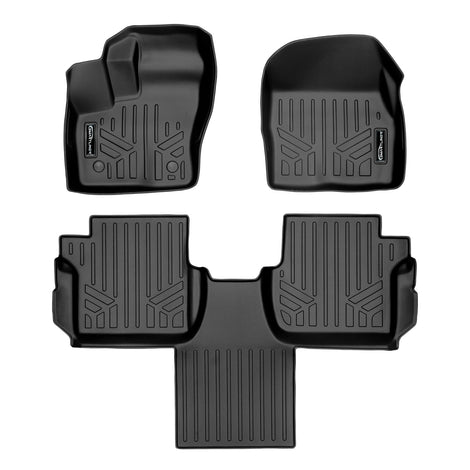 Floor Mats 2 Row Liner Set <br> 14-21 Ford Transit Connect