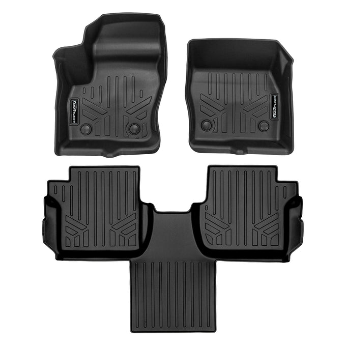 2 Row Floor Liner Set <br> 18-24 Ford Transit Connect With Vinyl Flooring