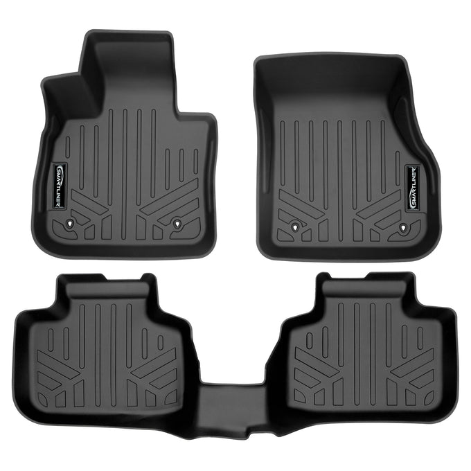 Floor Mats 2 Row Liner Set <br> 16-22 BMW X118-22 BMW X2
