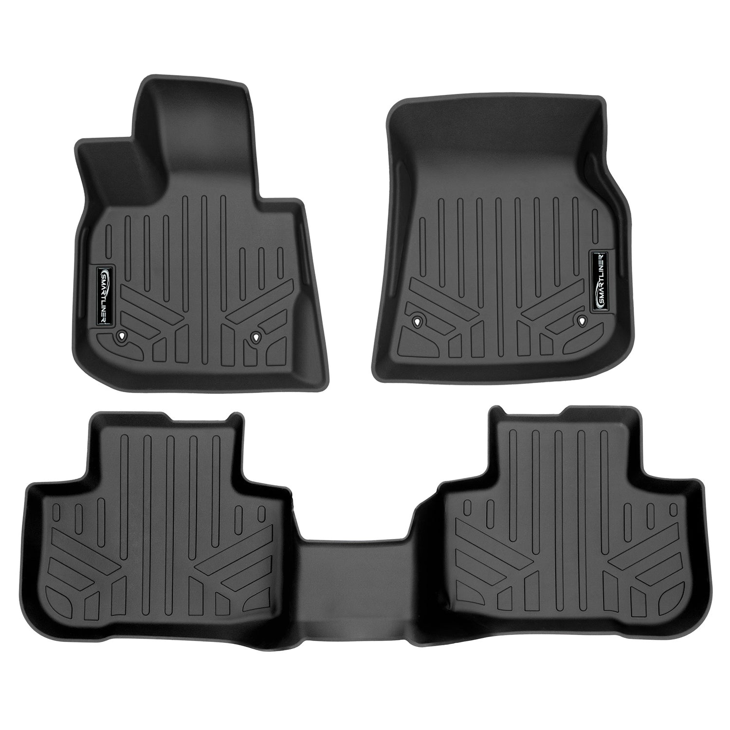 Floor Mats 2 Row Liner Set <br> 18-22 BMW X319-22 BMW X4