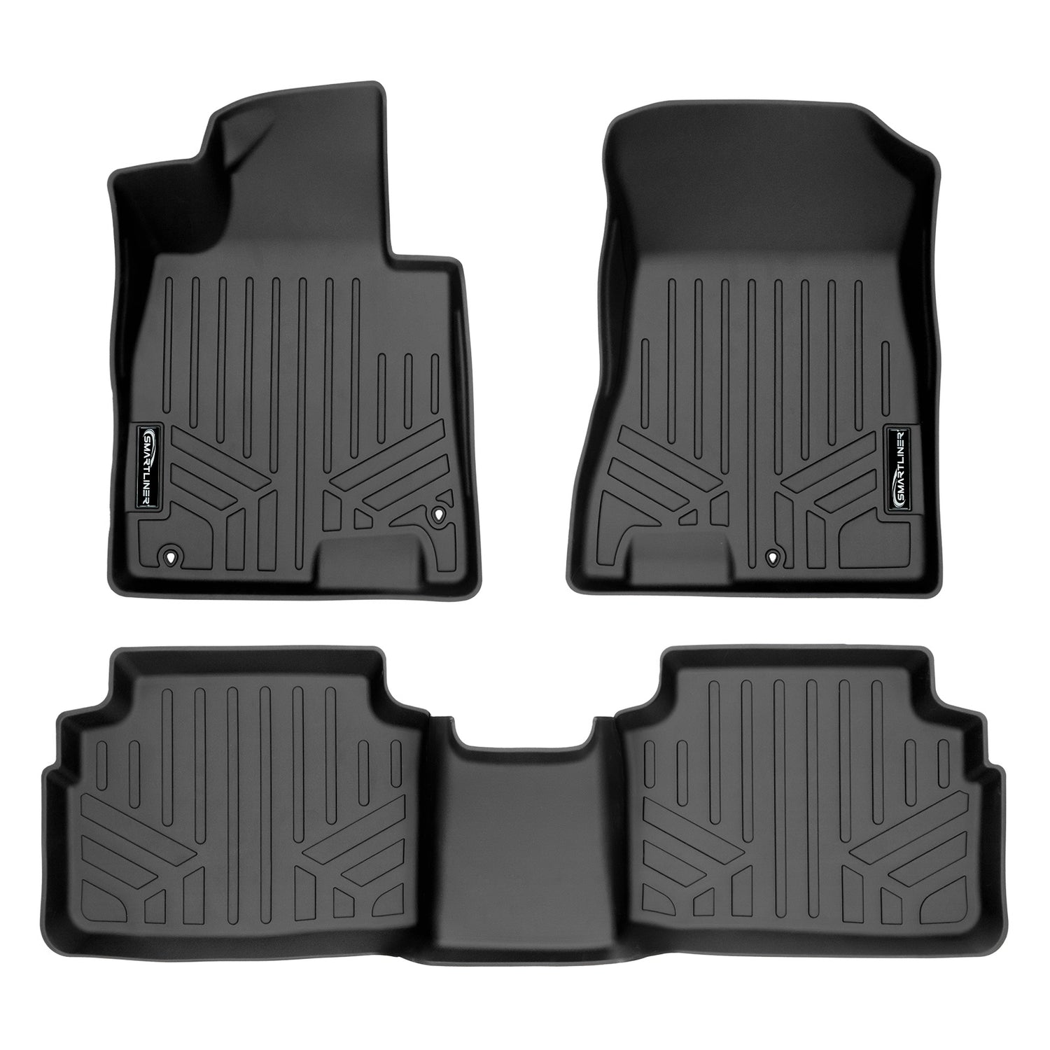 Floor Mats 2 Row Liner Set <br> 20-21 Hyundai Sonata 21-23 Kia K5