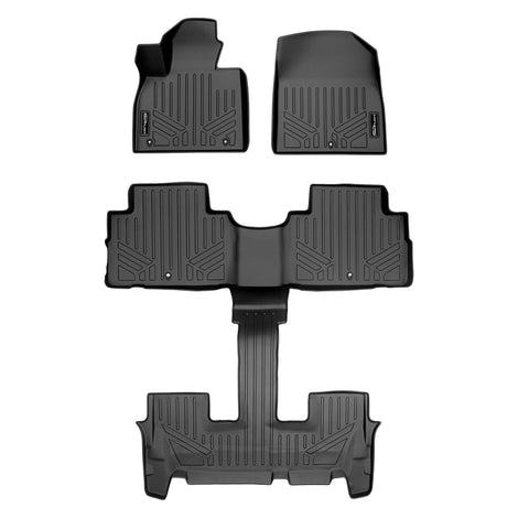 Floor Mat 2 Row Liner Set <br> 20-25 Hyundai Palisade