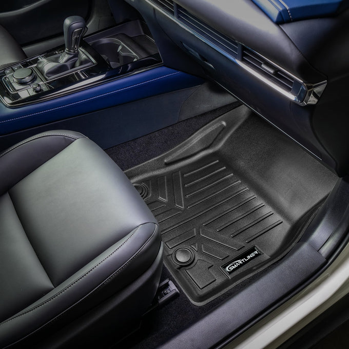 2 Row Floor Mat Liners Set <br> 20-23 Mazda CX-30