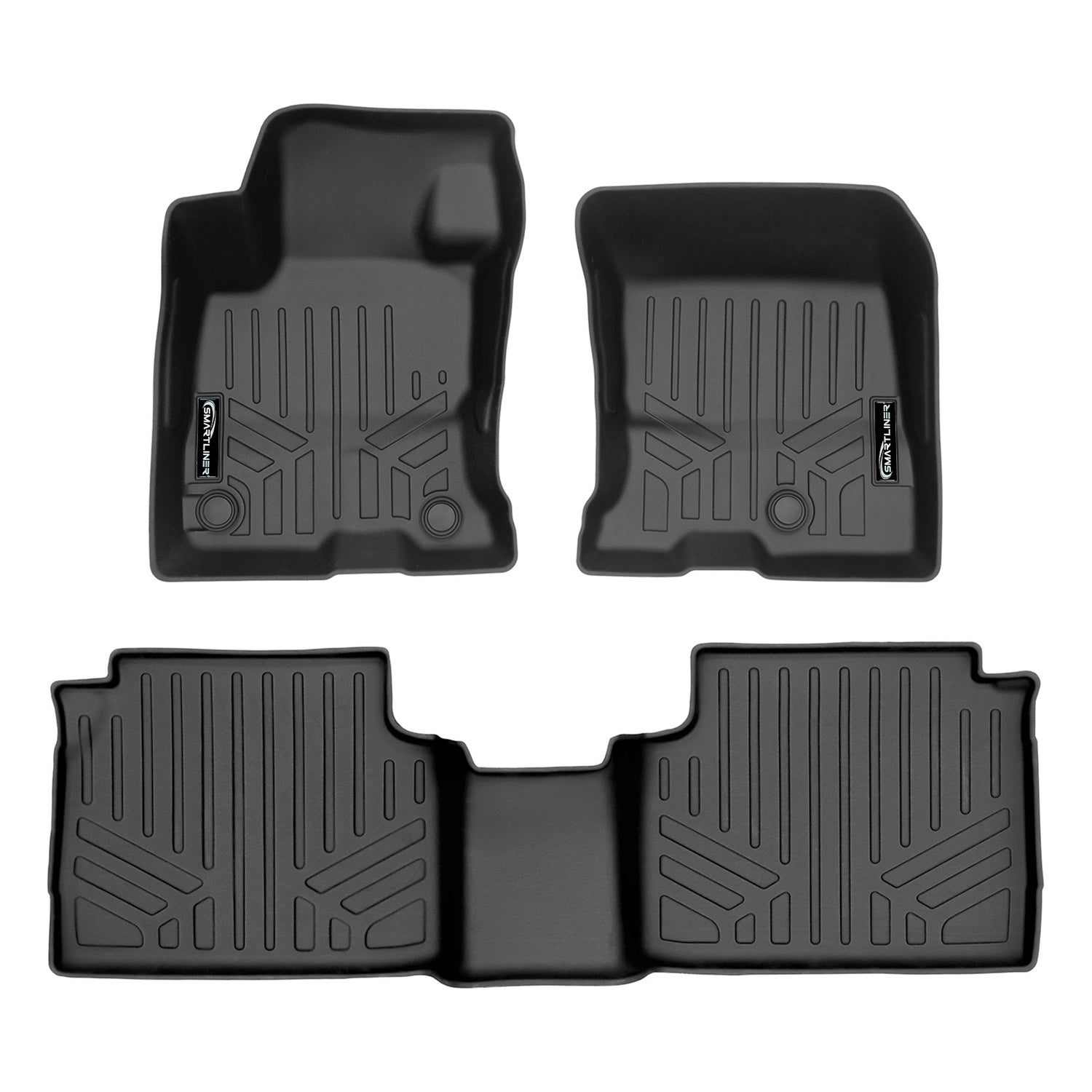 Floor Mats 2 Row Liner Set <br> 20-21 Ford Escape