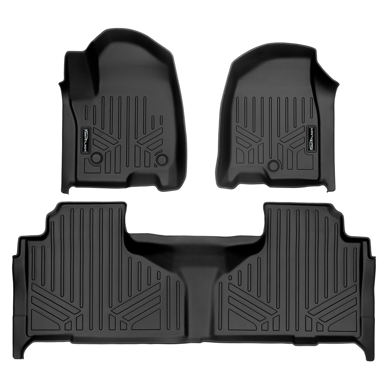 Floor Mats 2 Row Liner Set <br> 21¨C24 Tahoe/Suburban & Yukon/Yukon XL