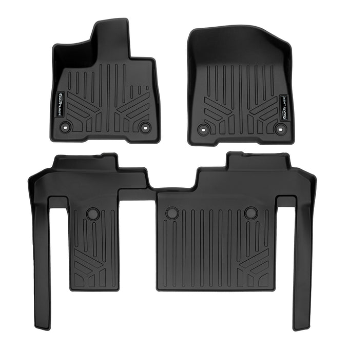 Floor Mats 2 Row Liner Set <br> 21-23 Toyota Sienna
