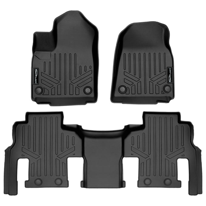 2 Row Floor Liner <br> 22-23 Jeep Wagoneer 22-23 Jeep Grand Wagoneer