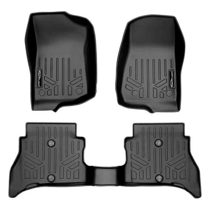 2 Row Floor Liner <br> 21-23 Jeep Wrangler Rubicon