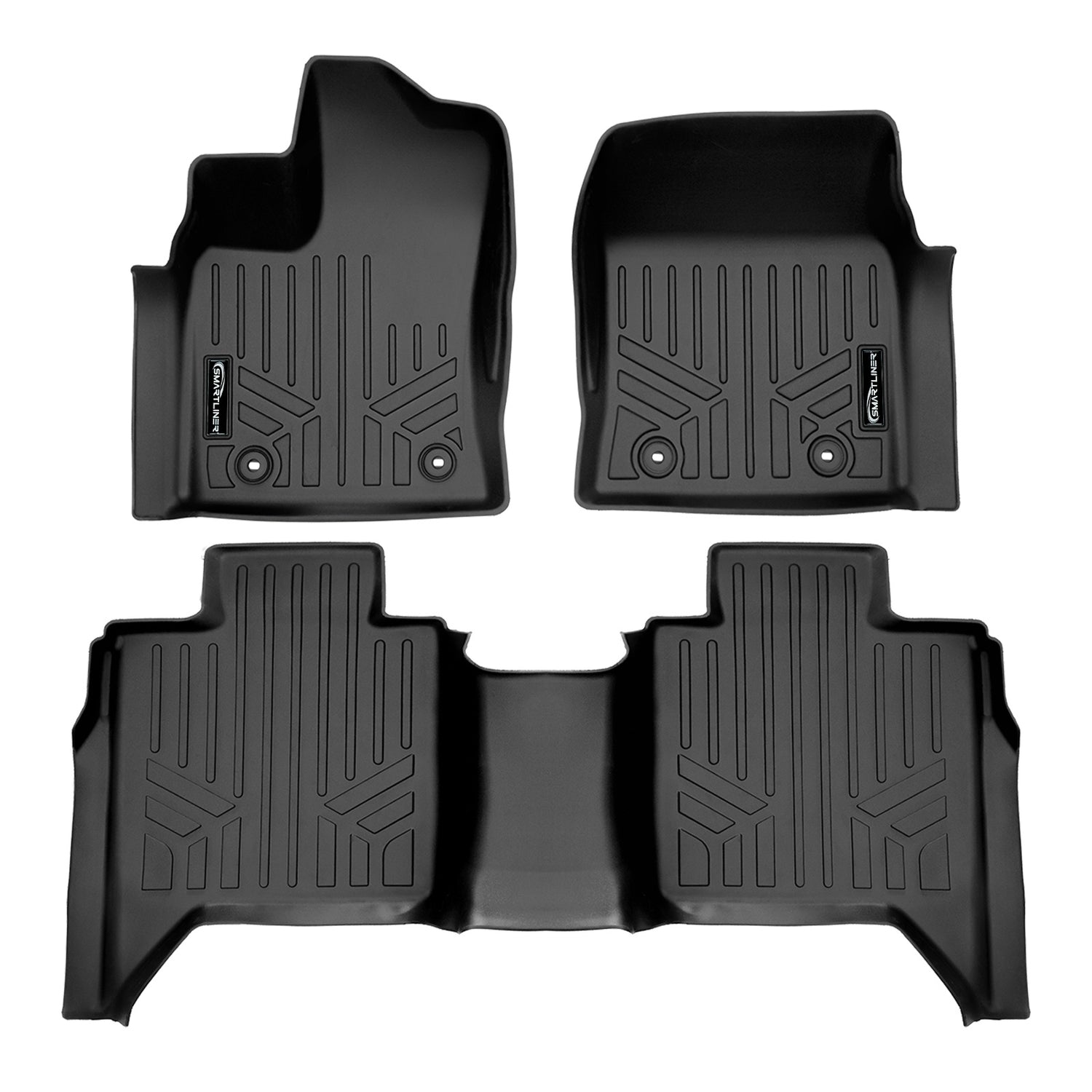 2 Row Floor Liner <br> 22-23 Toyota Tundra CrewMax Cab