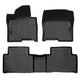 2 Row Floor Liner <br> 21-23 Kia Sorento