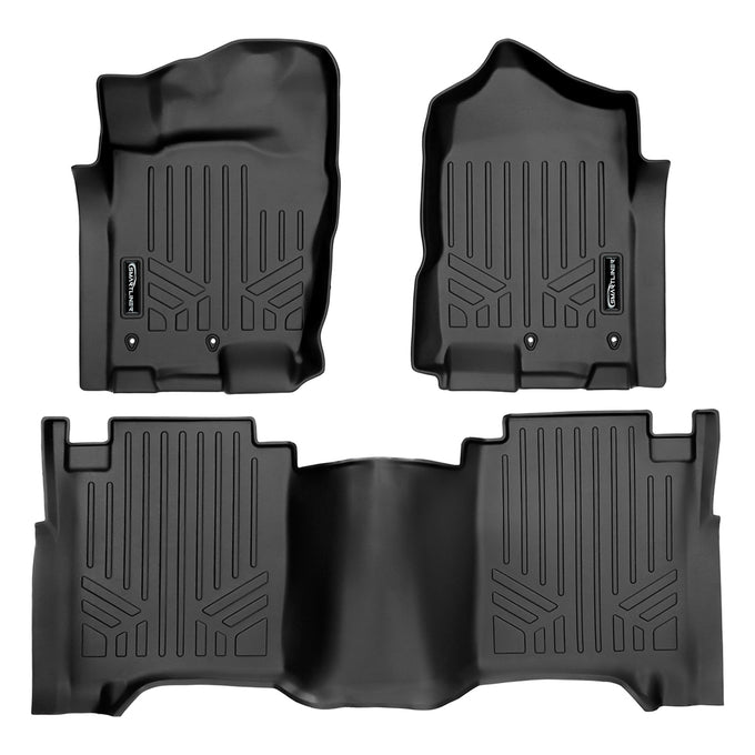 2 Row Floor Liner <br> 16-22 Nissan Titan King Cab