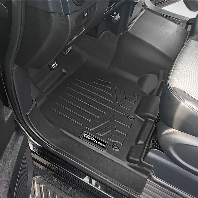2 Row Floor Liner (OTH) <br> 17-22 Nissan Titan King Cab