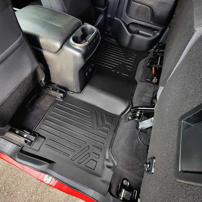 2 Row Floor Liner <br> 16-22 Nissan Titan King Cab