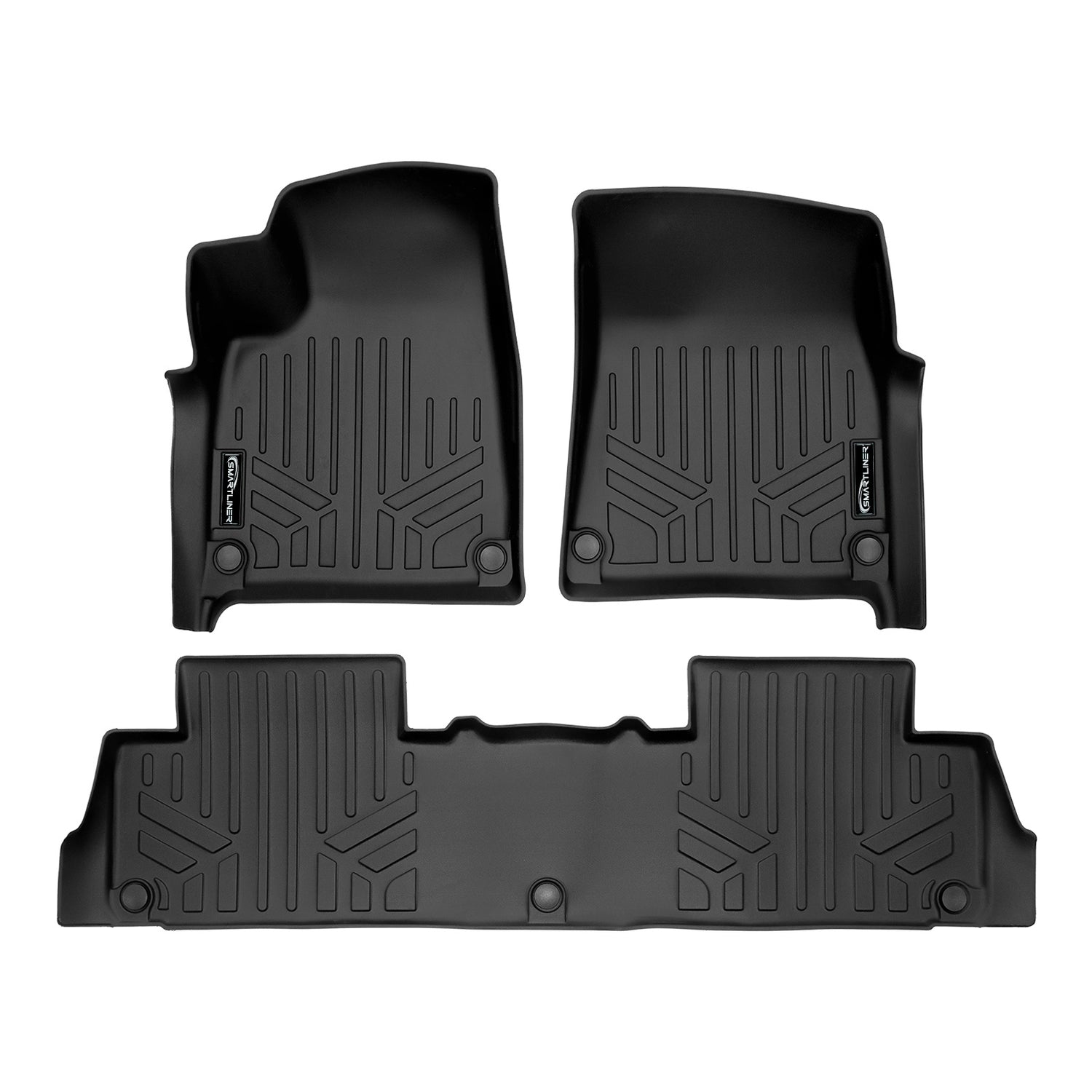 2 Row Floor Liner <br> 22-24 Rivian R1S