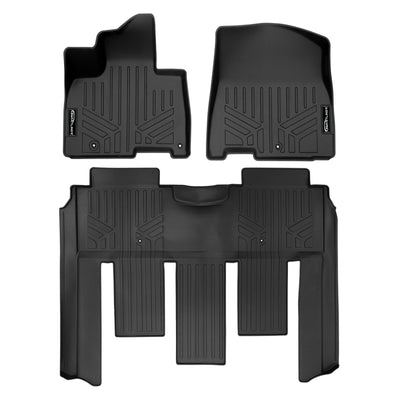 2 Row Floor Liners <br> 22-25 Kia Carnival