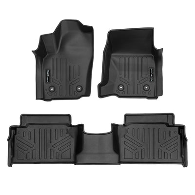 2 Row Floor Liners <br> 24-25 Toyota Tacoma