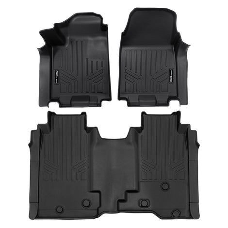 2 Row Floor Liners <br> 24-25 Chevrolet Silverado EV