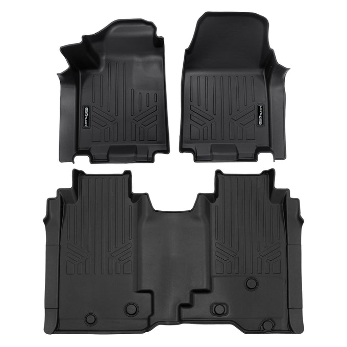 2 Row Floor Liners <br> 24-25 Chevrolet Silverado EV