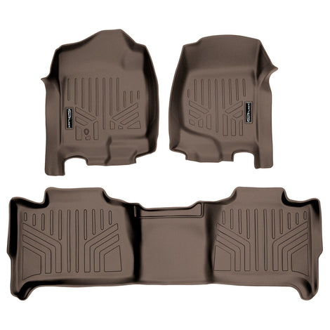 Floor Mats 2 Row Liner Set Tan <br> 07¨C14 Tahoe/Yukon/Yukon XL incl. Denali