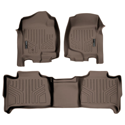 Floor Mats 2 Row Liner Set Tan <br> 07¨C14 Tahoe/Yukon/Yukon XL incl. Denali