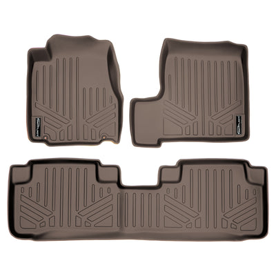 Floor Mats 2 Row Liner Set Tan <br> 07-11 Honda CR-V