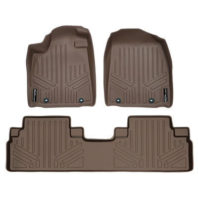 Floor Mats 2 Row Liner Set Tan <br> 13-15 Lexus RX