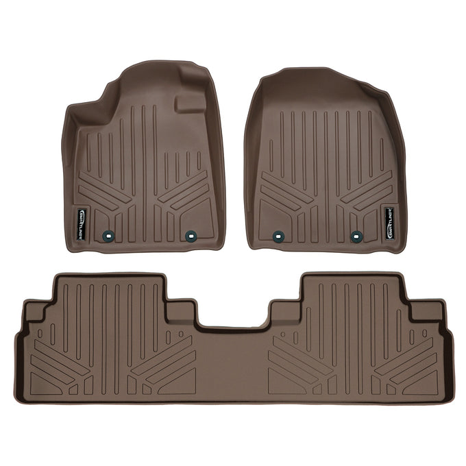 Floor Mats 2 Row Liner Set Tan <br> 13-15 Lexus RX