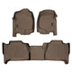 Floor Mats 2 Row Liner Set Tan <br> 07-14 Cadillac Escalade