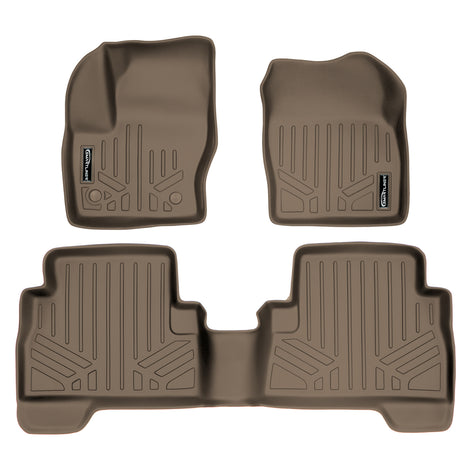 Tan 2 Row Floor Liners <br> 13-19 Ford Escape