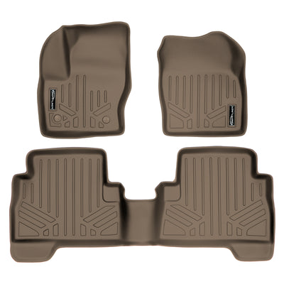 Tan 2 Row Floor Liners <br> 13-19 Ford Escape