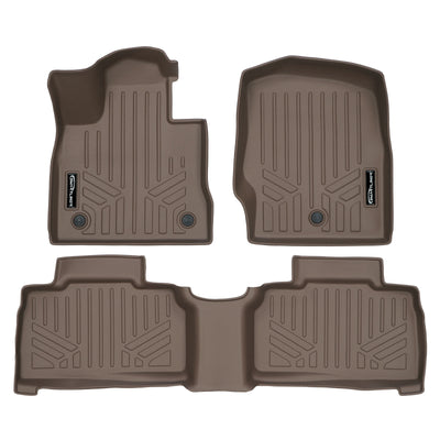 2 Row Tan Floor Liner <br> 20-23 Ford Explorer