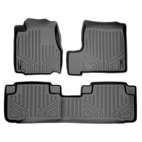 Gray 2 Row Floor Liners <br> 07-11 Honda CR-V