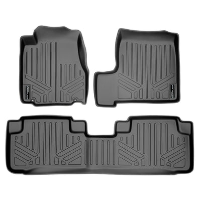 Gray 2 Row Floor Liners <br> 07-11 Honda CR-V