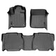 Floor Mats 2 Row Liner Set Grey <br> 12-13 Toyota Tundra CrewMax Cab