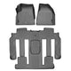 Floor Mats 3 Row Liner Set Grey <br> 09¨C17 Traverse/Enclave/Outlook/Acadia