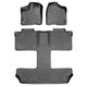 Floor Mats 3 Row Liner Set Grey <br> 13-20 Toyota Sienna (7 Passenger)