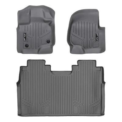 2 Row Gray Floor Liner <br> 22-23 Ford F-150 Lightning