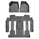Floor Mats 3 Row Liner Set Grey <br> 07¨C08 Outlook/Acadia & 08 Enclave