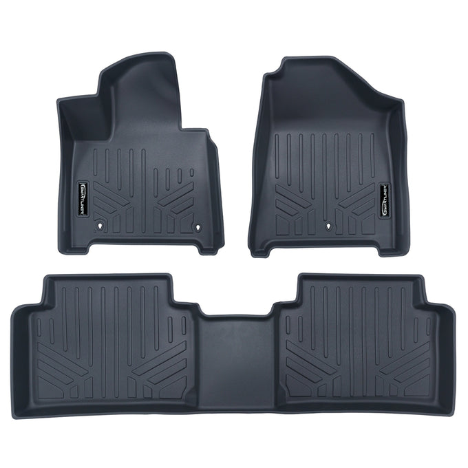 Supersonic Grey 2 Row Floor Liners <br> 24-25 Hyundai Santa Fe