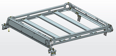 Traveler Roof Rack <br>87-17 Jeep Wrangler