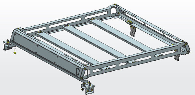 Traveler Roof Rack <br>87-17 Jeep Wrangler