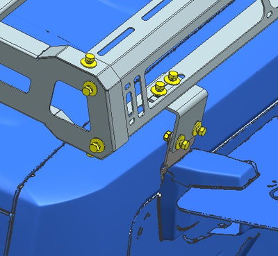 Traveler Roof Rack <br>87-17 Jeep Wrangler