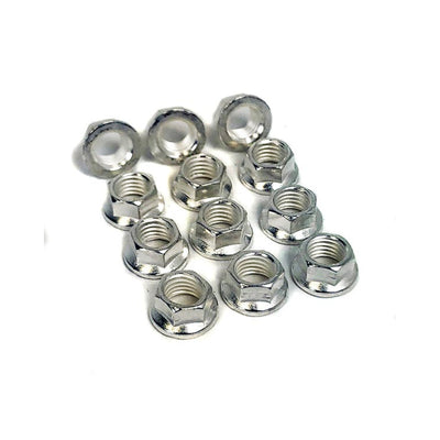 Rotor Hardware, NAS Hex Locking Nuts & Washers 12 Pack<br>Baer 2-Piece Rotor NAS Locking Nuts, Washers