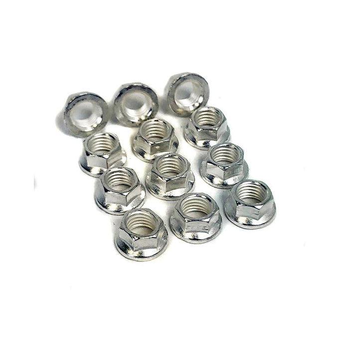 Rotor Hardware, NAS Hex Locking Nuts & Washers 12 Pack<br>Baer 2-Piece Rotor NAS Locking Nuts, Washers