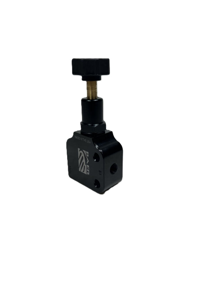 General Fit Proportioning Valve W/ Adj. Knob&Fittings<br>Baer Adjustable Proportioning Valve