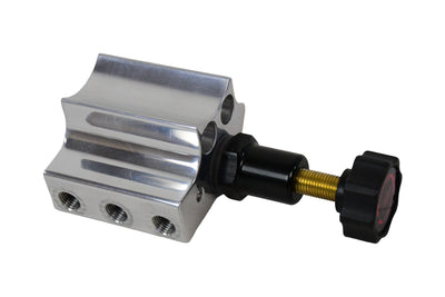 Remaster Adj.Proportioning Valve, Polished, Right Port<br>ReMaster Master Cylinder Mount